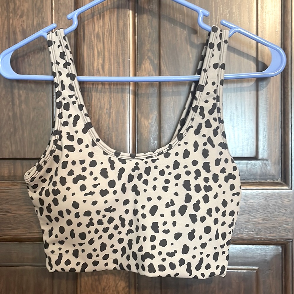 Balance Athletica crop - snow leopard - size S